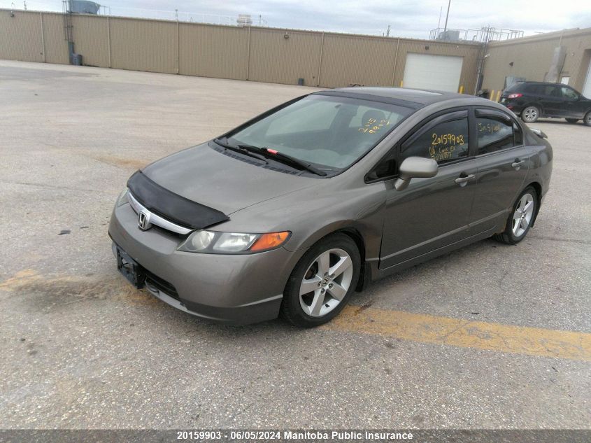 2006 Honda Civic Ex VIN: 2HGFA15816H024857 Lot: 20159903