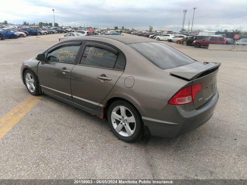 2006 Honda Civic Ex VIN: 2HGFA15816H024857 Lot: 20159903