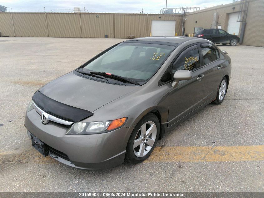 2006 Honda Civic Ex VIN: 2HGFA15816H024857 Lot: 20159903