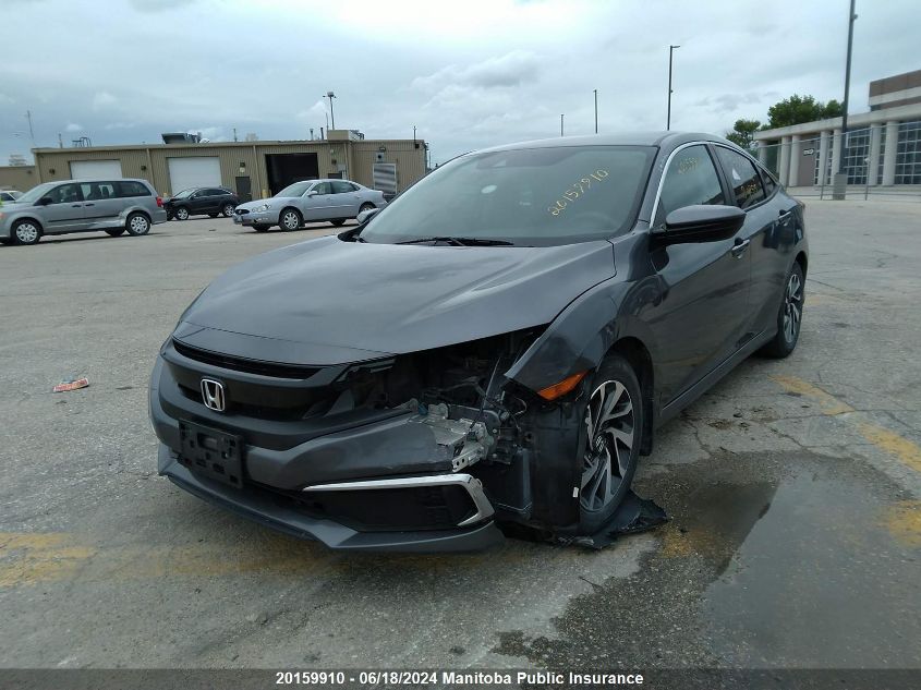 2020 Honda Civic Lx VIN: 2HGFC2F51LH012515 Lot: 20159910