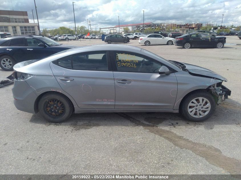 2017 Hyundai Elantra Le VIN: 5NPD74LF4HH045526 Lot: 20159922