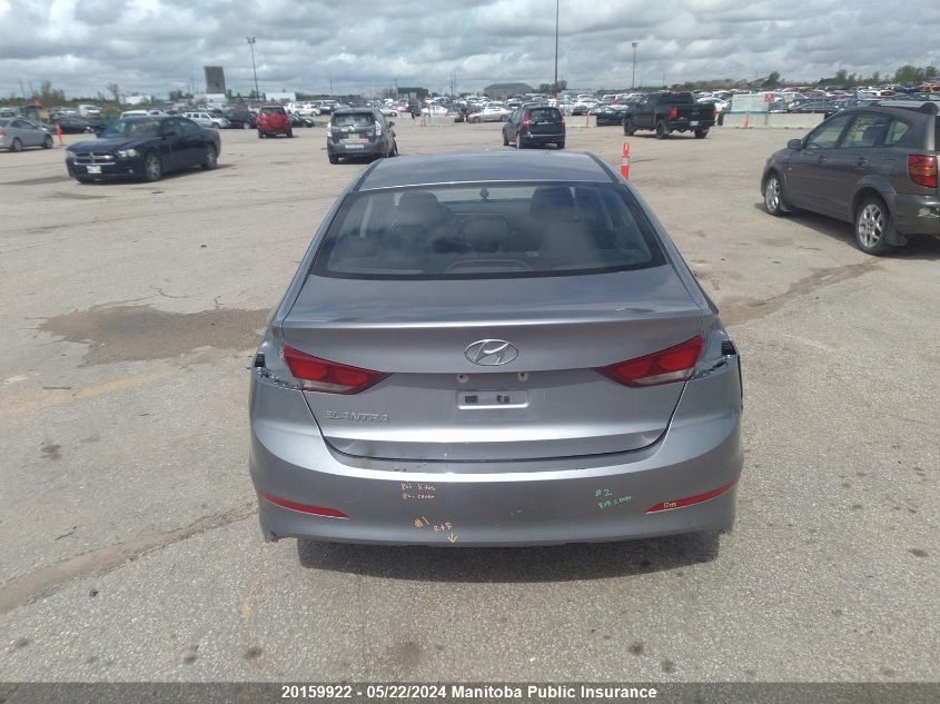 2017 Hyundai Elantra Le VIN: 5NPD74LF4HH045526 Lot: 20159922