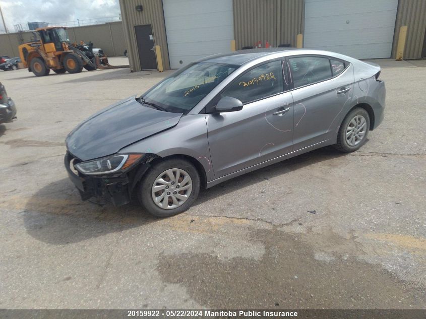 2017 Hyundai Elantra Le VIN: 5NPD74LF4HH045526 Lot: 20159922