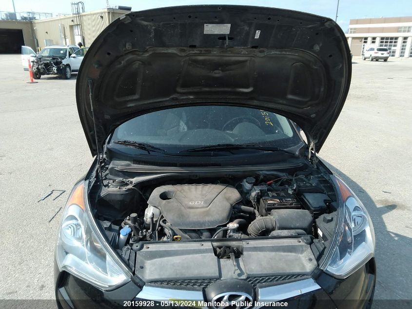 2012 Hyundai Veloster VIN: KMHTC6AD4CU072174 Lot: 20159928