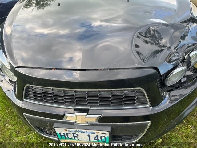 2012 Chevrolet Sonic Lt VIN: 1G1JC5EH3C4181298 Lot: 20159931