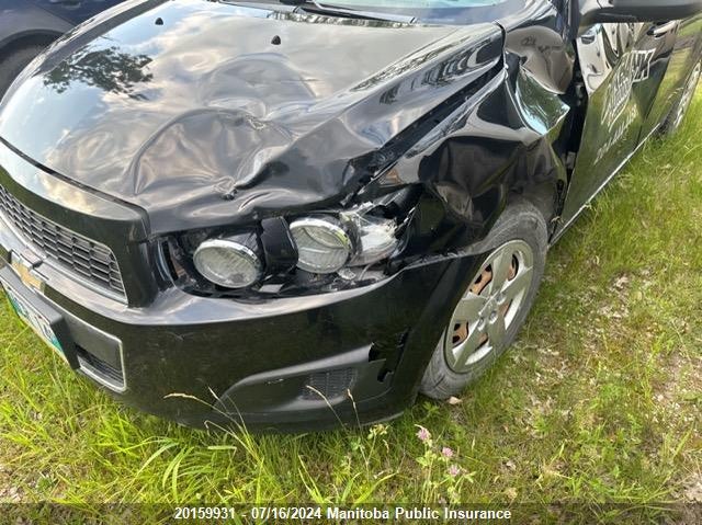 2012 Chevrolet Sonic Lt VIN: 1G1JC5EH3C4181298 Lot: 20159931