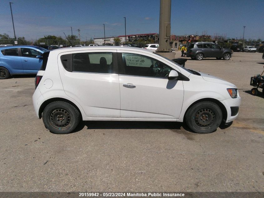 2014 Chevrolet Sonic Lt VIN: 1G1JC6EH5E4182557 Lot: 20159942