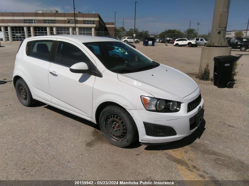 2014 Chevrolet Sonic Lt VIN: 1G1JC6EH5E4182557 Lot: 20159942