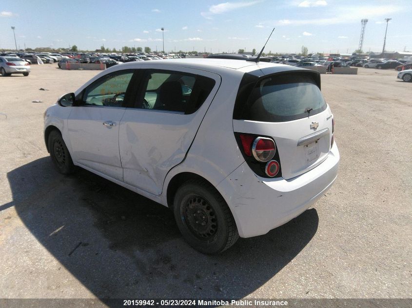 2014 Chevrolet Sonic Lt VIN: 1G1JC6EH5E4182557 Lot: 20159942