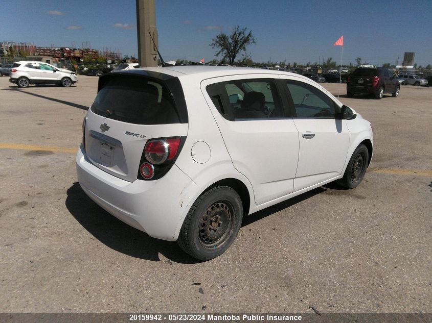 2014 Chevrolet Sonic Lt VIN: 1G1JC6EH5E4182557 Lot: 20159942