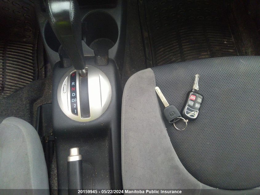 2007 Honda Fit Lx VIN: JHMGD38427S801487 Lot: 20159945