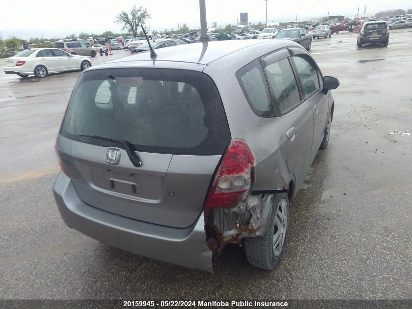 2007 Honda Fit Lx VIN: JHMGD38427S801487 Lot: 20159945