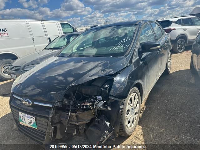 2012 Ford Focus Se VIN: 1FAHP3F21CL245908 Lot: 20159955