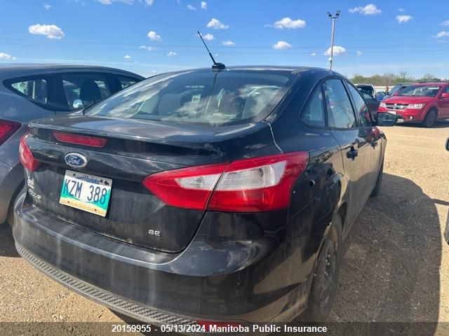 2012 Ford Focus Se VIN: 1FAHP3F21CL245908 Lot: 20159955