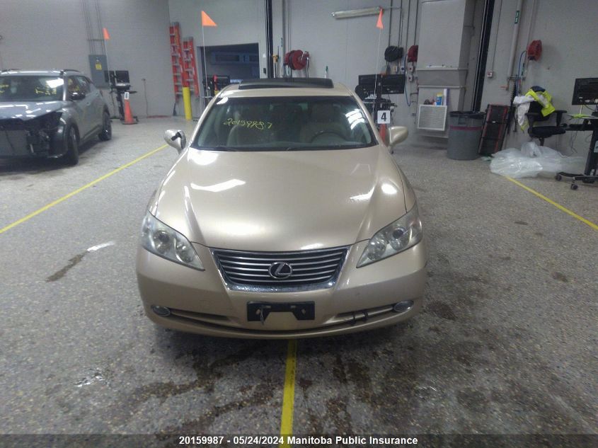 2009 Lexus Es 350 VIN: JTHBJ46GX92290765 Lot: 20159987