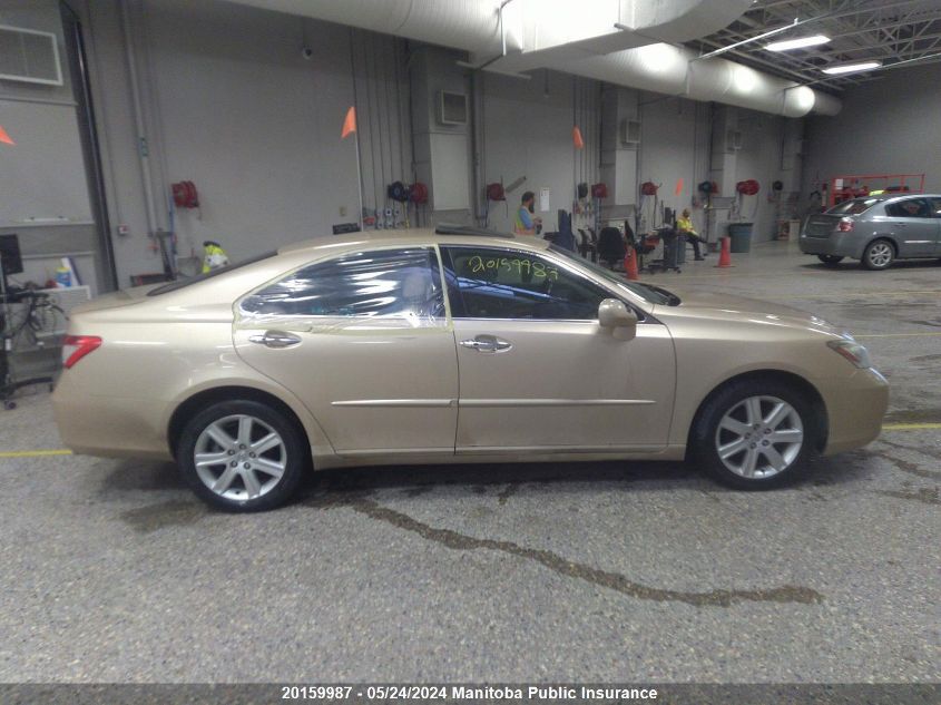 2009 Lexus Es 350 VIN: JTHBJ46GX92290765 Lot: 20159987