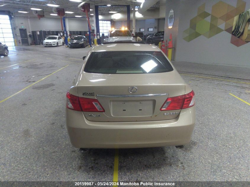 2009 Lexus Es 350 VIN: JTHBJ46GX92290765 Lot: 20159987