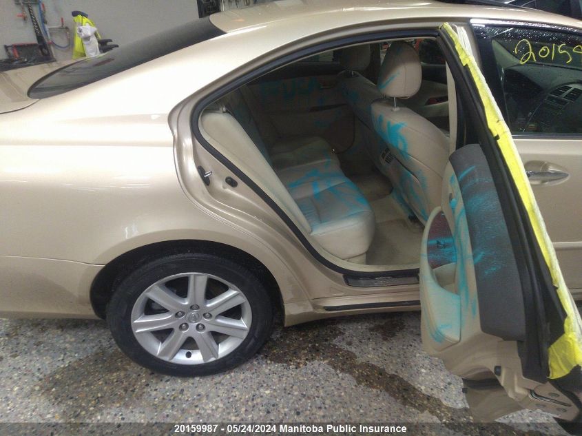 2009 Lexus Es 350 VIN: JTHBJ46GX92290765 Lot: 20159987