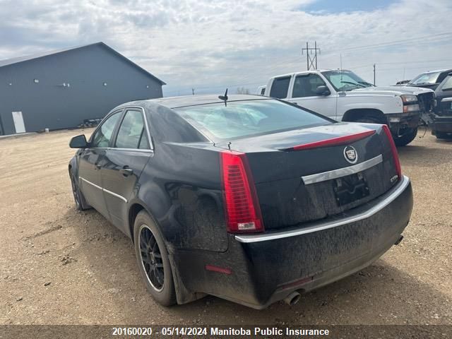 2008 Cadillac Cts 3.6L VIN: 1G6DG577380146064 Lot: 20160020