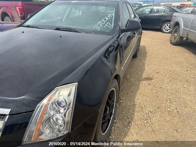 2008 Cadillac Cts 3.6L VIN: 1G6DG577380146064 Lot: 20160020