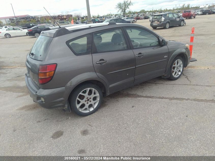 2005 Pontiac Vibe VIN: 5Y2SM63895Z419257 Lot: 20160021