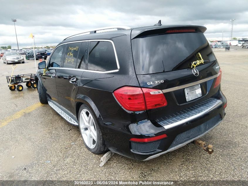 2013 Mercedes Benz Gl350 Bluetec VIN: 4JGDF2EE8DA162289 Lot: 20160023