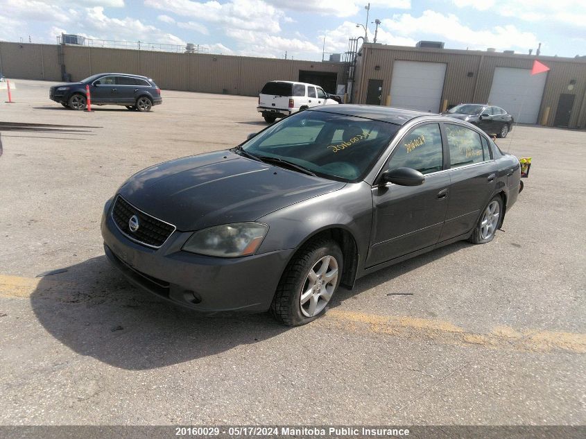 2006 Nissan Altima 2.5 S VIN: 1N4AL11D96C184113 Lot: 20160029