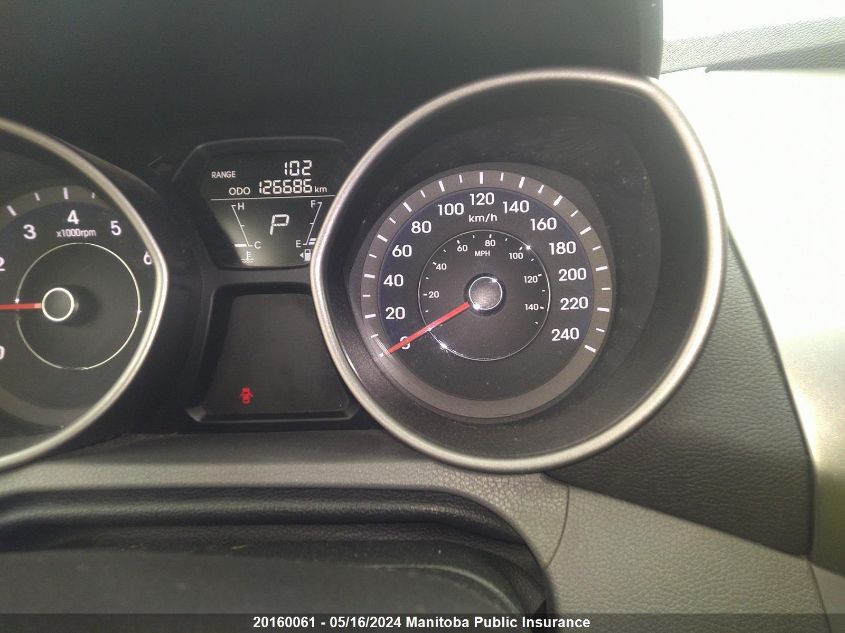 2013 Hyundai Elantra Gl VIN: 5NPDH4AE0DH258779 Lot: 20160061