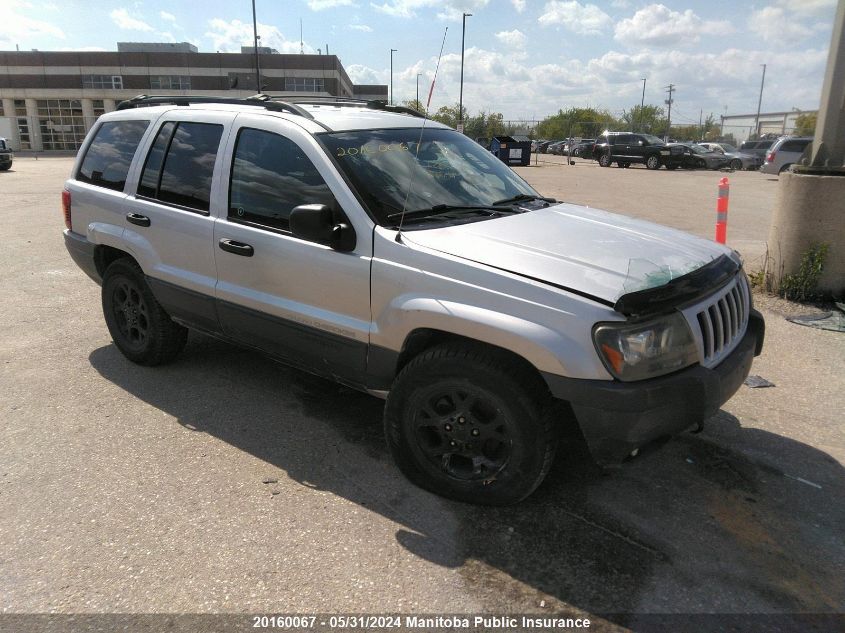 2004 Jeep Grand Cherokee Laredo VIN: 1J4GW48S84C150852 Lot: 20160067