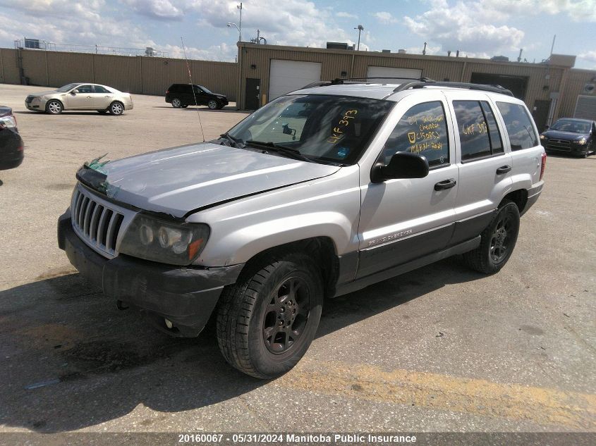 2004 Jeep Grand Cherokee Laredo VIN: 1J4GW48S84C150852 Lot: 20160067