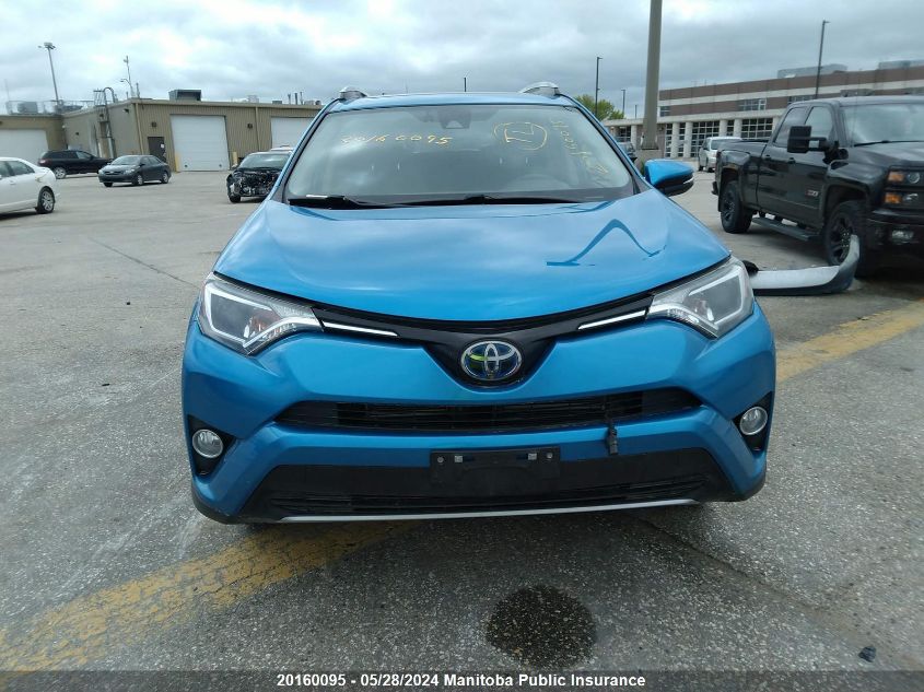 2018 Toyota Rav4 Le Hybrid VIN: JTMRJREV2JD219176 Lot: 20160095