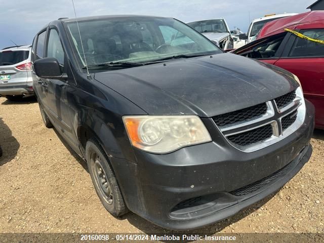 2012 Dodge Grand Caravan Se VIN: 2C4RDGBG2CR114591 Lot: 20160098