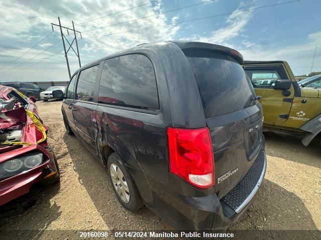 2012 Dodge Grand Caravan Se VIN: 2C4RDGBG2CR114591 Lot: 20160098