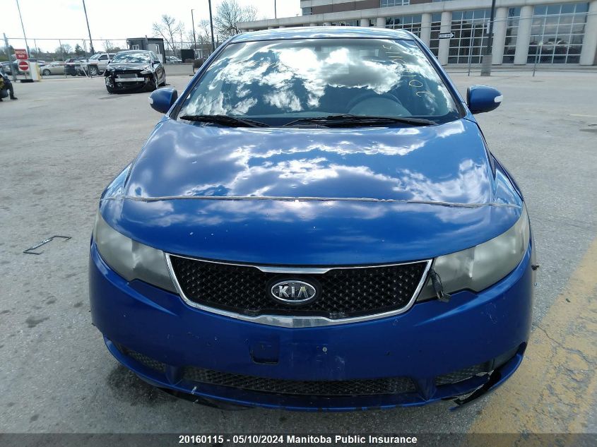 2010 Kia Forte Ex VIN: KNAFU4A20A5094713 Lot: 20160115