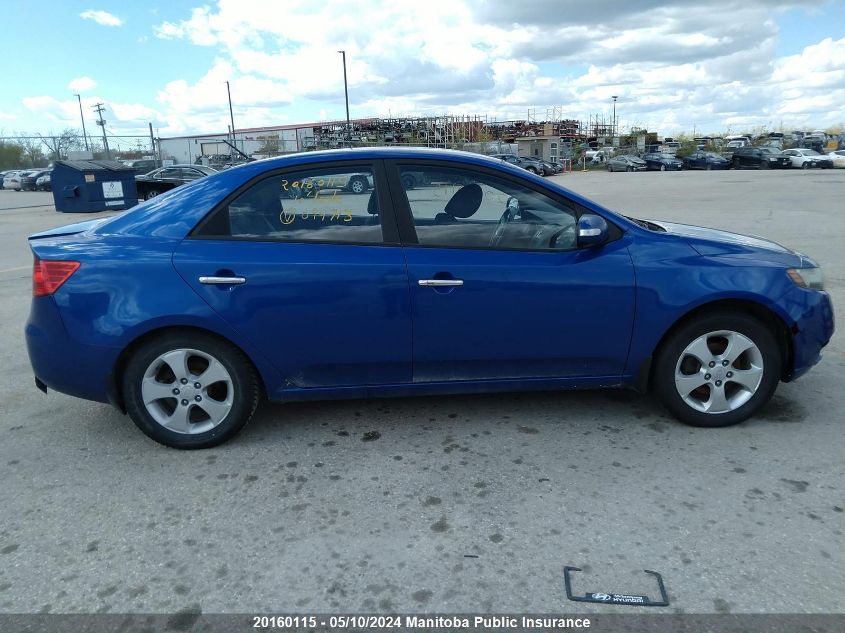 2010 Kia Forte Ex VIN: KNAFU4A20A5094713 Lot: 20160115