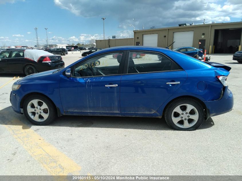 2010 Kia Forte Ex VIN: KNAFU4A20A5094713 Lot: 20160115