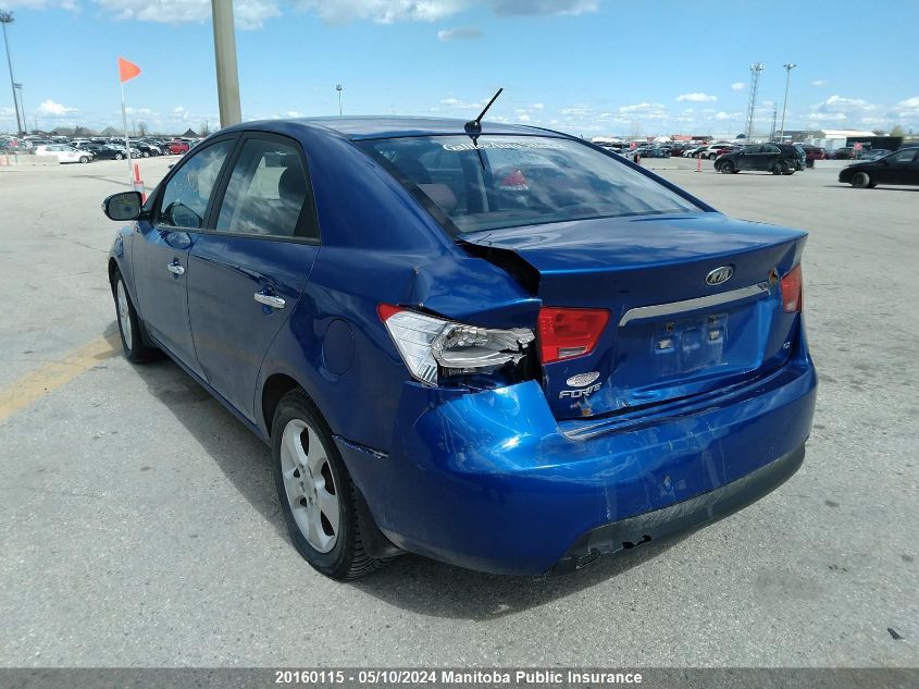 2010 Kia Forte Ex VIN: KNAFU4A20A5094713 Lot: 20160115