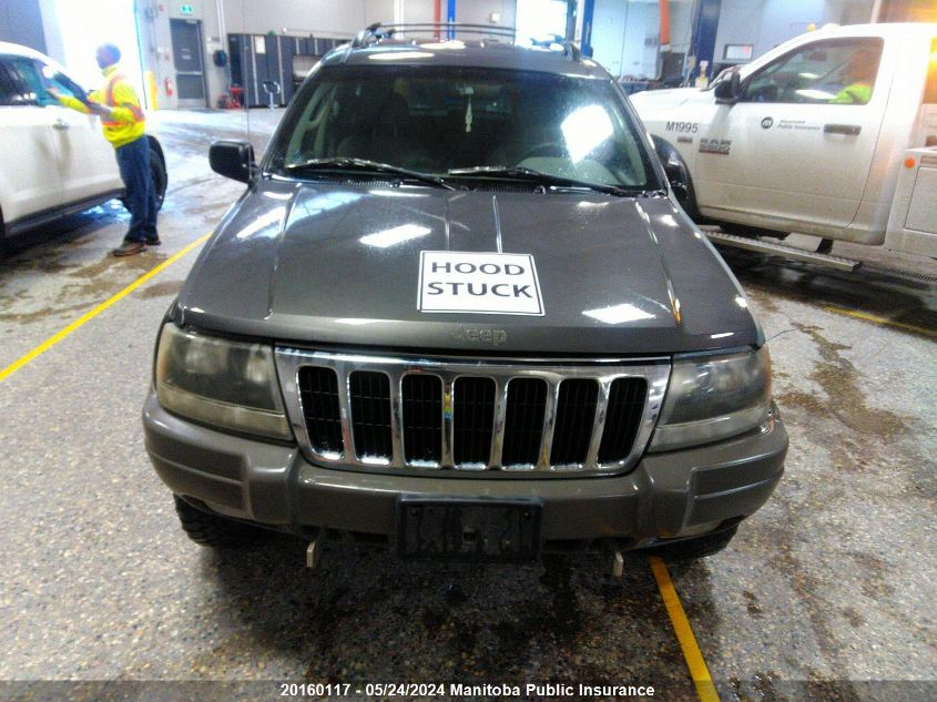 2002 Jeep Grand Cherokee Laredo VIN: 1J4GW48S72C174654 Lot: 20160117