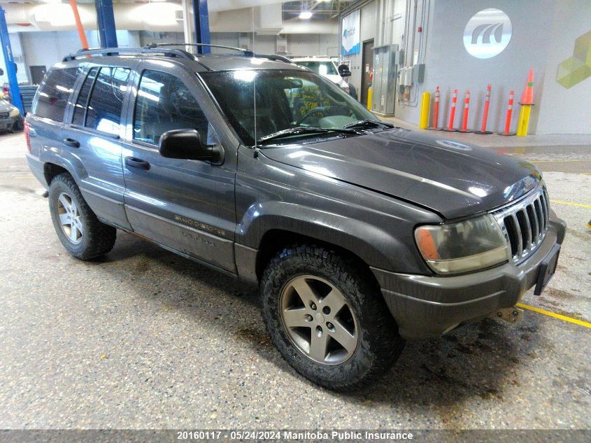 2002 Jeep Grand Cherokee Laredo VIN: 1J4GW48S72C174654 Lot: 20160117