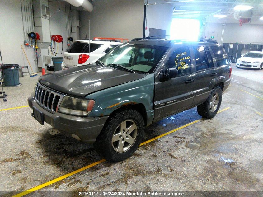 2002 Jeep Grand Cherokee Laredo VIN: 1J4GW48S72C174654 Lot: 20160117