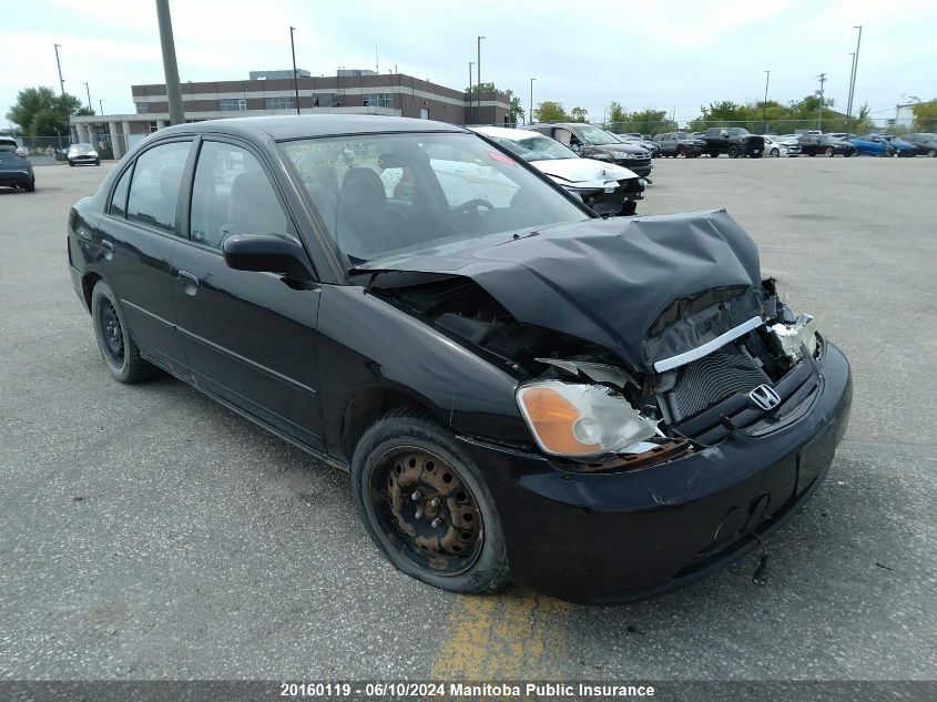 2003 Honda Civic Lx VIN: 2HGES16663H936434 Lot: 20160119