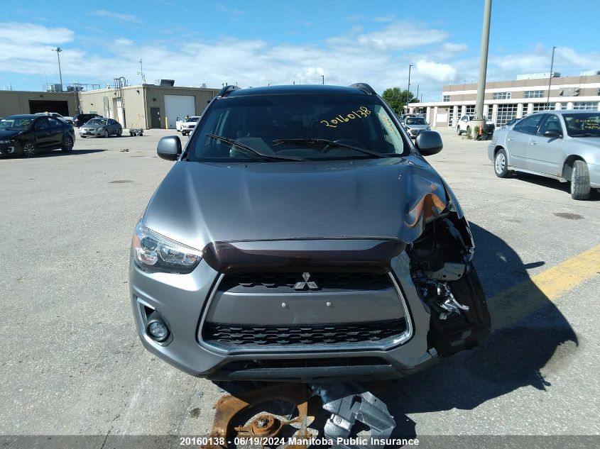 2013 Mitsubishi Rvr Gt VIN: 4A4AJ4AU2DE601292 Lot: 20160138