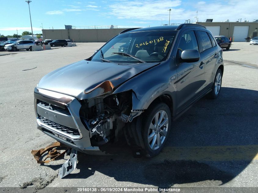 2013 Mitsubishi Rvr Gt VIN: 4A4AJ4AU2DE601292 Lot: 20160138