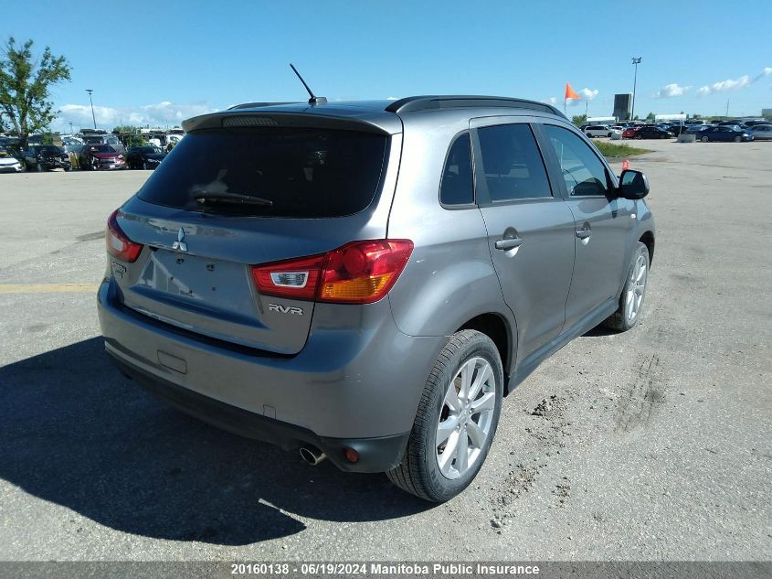 2013 Mitsubishi Rvr Gt VIN: 4A4AJ4AU2DE601292 Lot: 20160138