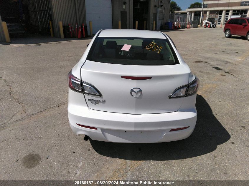 2013 Mazda Mazda3 Gx VIN: JM1BL1UF0D1841238 Lot: 20160157