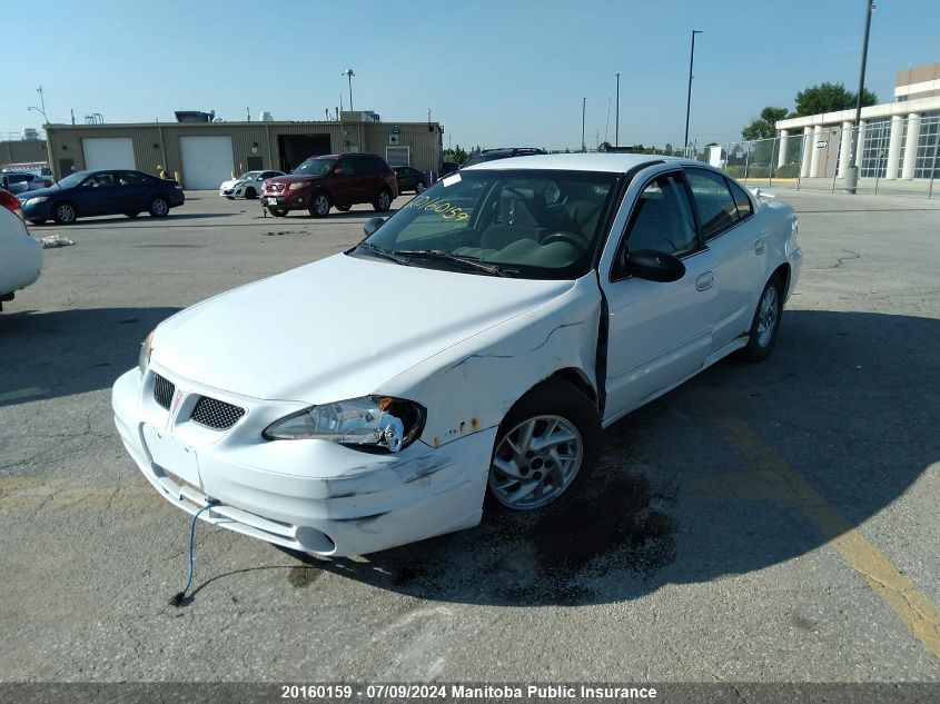 2004 Pontiac Grand Am Se1 VIN: 1G2NF52E14C231704 Lot: 20160159