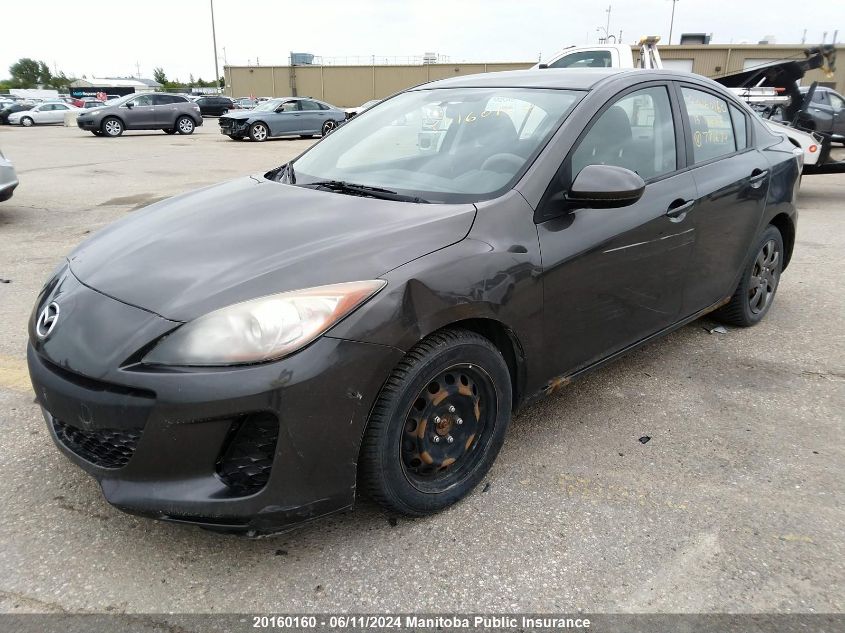 2013 Mazda Mazda3 Gx VIN: JM1BL1UF5D1771672 Lot: 20160160