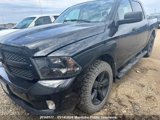 2017 Dodge Ram 1500 St Crew Cab VIN: 3C6RR7KT8HG750807 Lot: 20160177