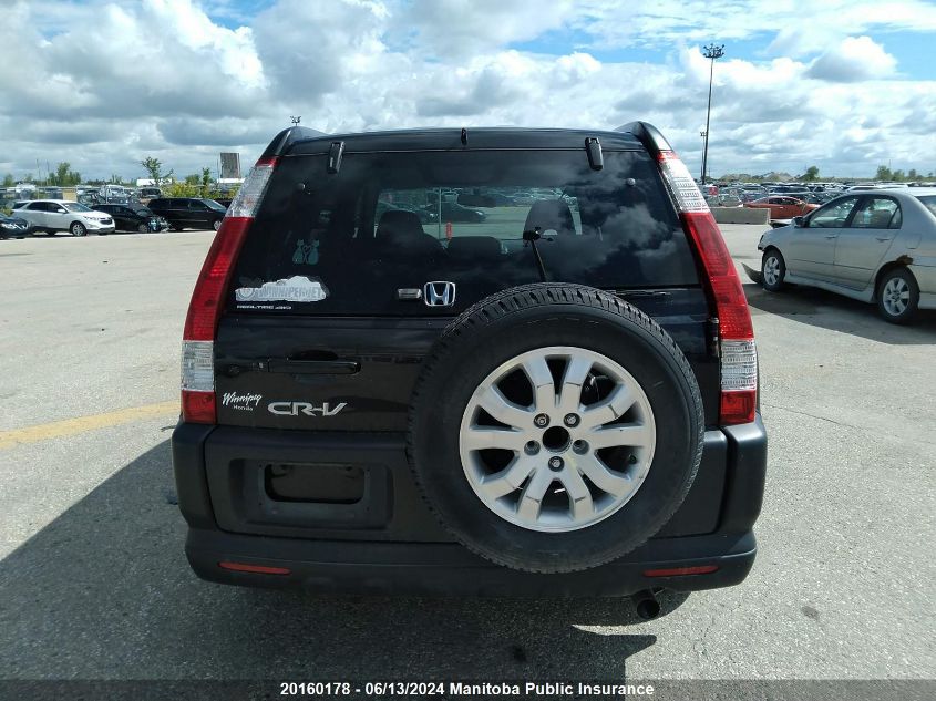 2006 Honda Cr-V Ex VIN: JHLRD78826C806043 Lot: 20160178