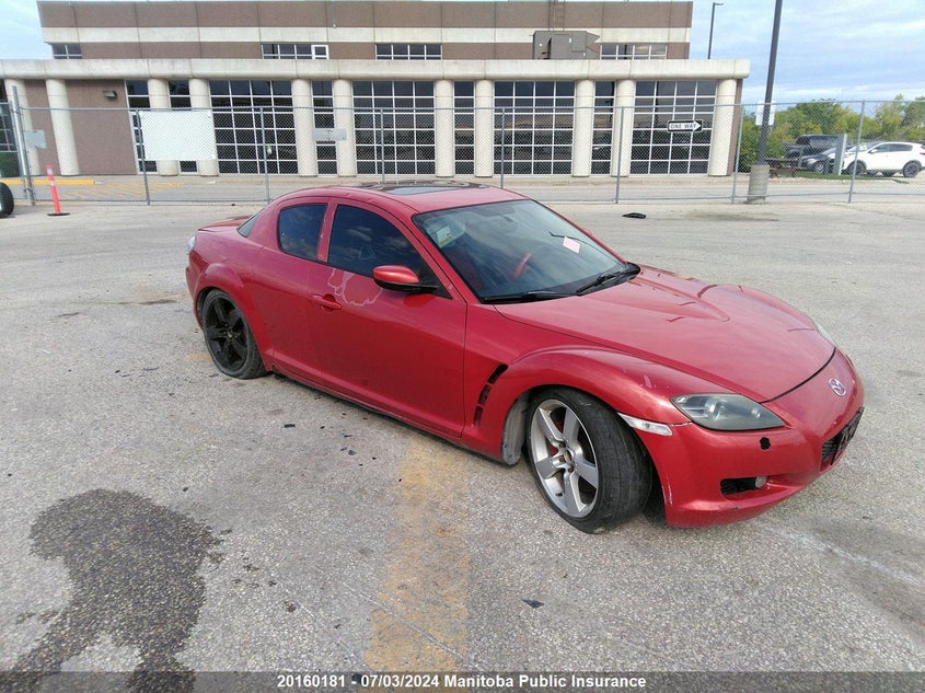 2004 Mazda Rx 8 Gs VIN: JM1FE173740101981 Lot: 20160181